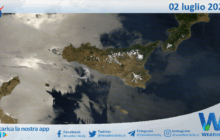 Meteo Sicilia: immagine satellitare Nasa di mercoledì 02 luglio 2025