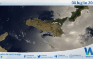 Meteo Sicilia: immagine satellitare Nasa di venerdì 04 luglio 2025