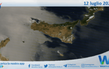Meteo Sicilia: immagine satellitare Nasa di sabato 12 luglio 2025