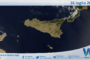 Meteo Sicilia: immagine satellitare Nasa di mercoledì 16 luglio 2025