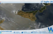 Meteo Sicilia: immagine satellitare Nasa di giovedì 17 luglio 2025