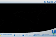 Meteo Sicilia: immagine satellitare Nasa di mercoledì 23 luglio 2025