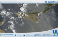 Meteo Sicilia: immagine satellitare Nasa di giovedì 28 agosto 2025