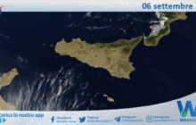 Meteo Sicilia: immagine satellitare Nasa di sabato 06 settembre 2025