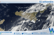 Meteo Sicilia: immagine satellitare Nasa di giovedì 11 settembre 2025