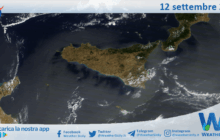 Meteo Sicilia: immagine satellitare Nasa di venerdì 12 settembre 2025
