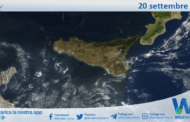 Meteo Sicilia: immagine satellitare Nasa di sabato 20 settembre 2025