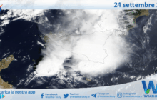 Meteo Sicilia: immagine satellitare Nasa di mercoledì 24 settembre 2025