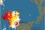 Sicilia live: intensa linea temporalesca in atto sulla Sicilia occidentale.