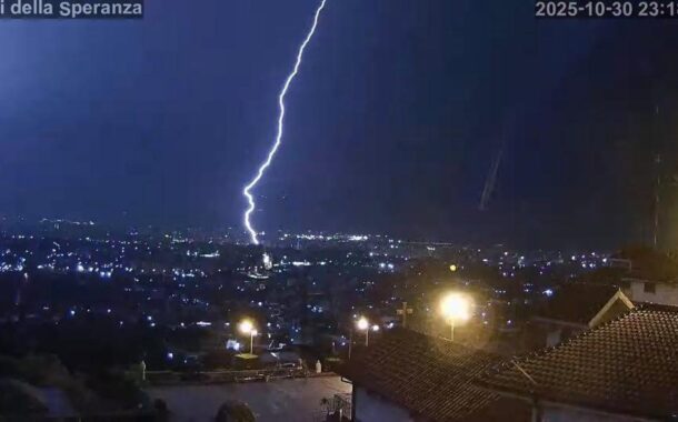 Sicilia: intensi temporali e forti piogge sulla Sicilia occidentale