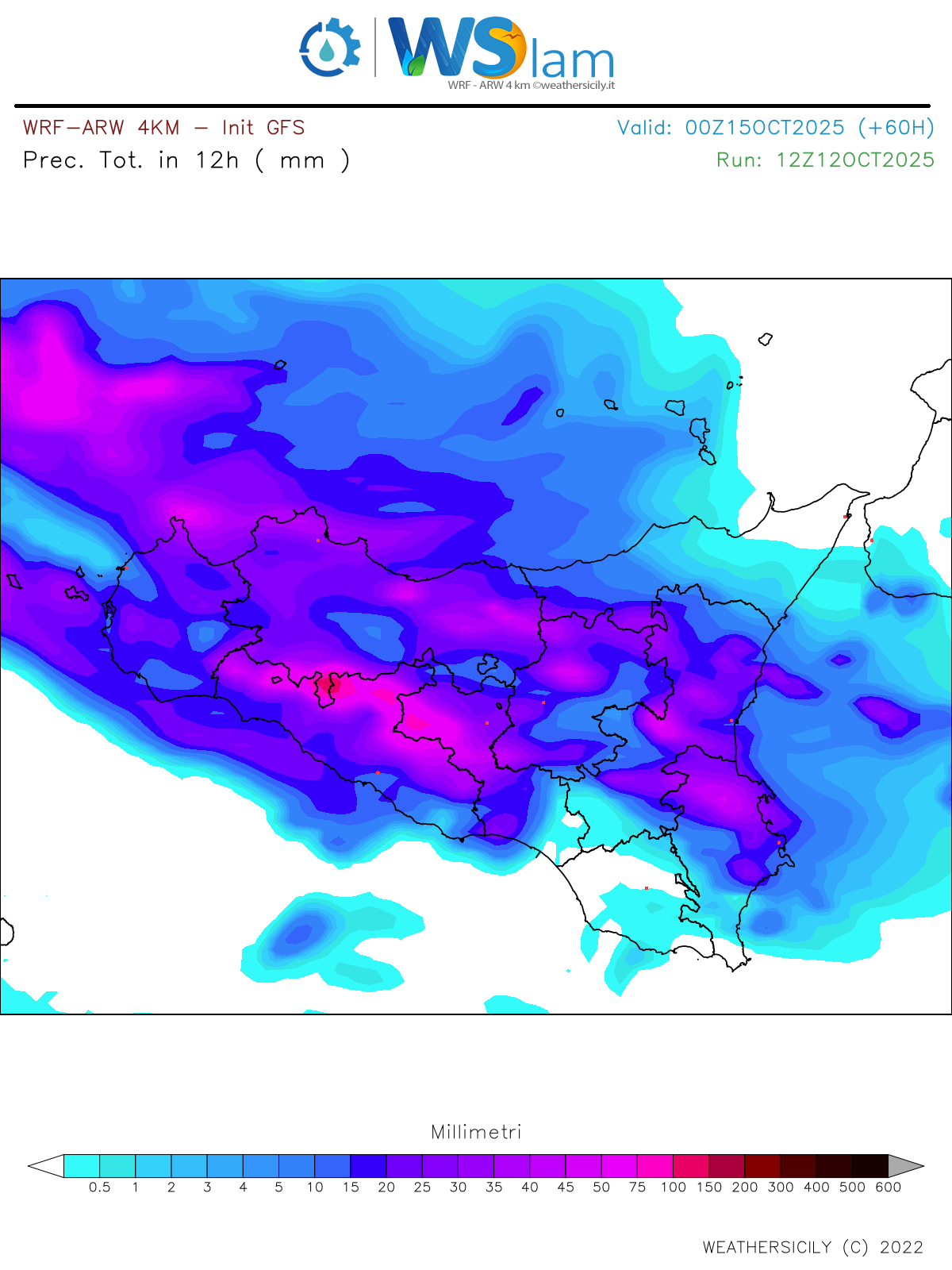 Meteo Sicilia: si apre un periodo instabile e più fresco