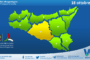 Meteo Sicilia: bollettino di allerta meteo per domani, sabato 18 ottobre 2025