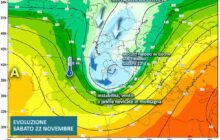 Sicilia: freddo, vento ed anche neve in montagna nelle prossime ore!