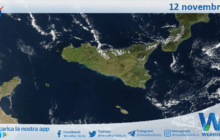 Meteo Sicilia: immagine satellitare Nasa di mercoledì 12 novembre 2025