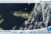Meteo Sicilia: immagine satellitare Nasa di sabato 15 novembre 2025