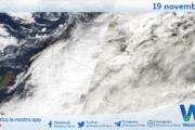 Meteo Sicilia: immagine satellitare Nasa di mercoledì 19 novembre 2025
