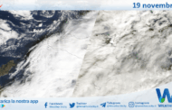 Meteo Sicilia: immagine satellitare Nasa di mercoledì 19 novembre 2025