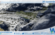 Meteo Sicilia: immagine satellitare Nasa di giovedì 20 novembre 2025