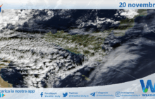 Meteo Sicilia: immagine satellitare Nasa di giovedì 20 novembre 2025