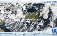 Meteo Sicilia: immagine satellitare Nasa di sabato 22 novembre 2025