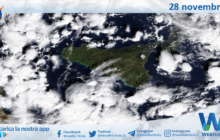 Meteo Sicilia: immagine satellitare Nasa di venerdì 28 novembre 2025