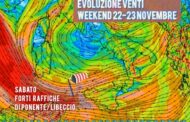 Focus vento/mare: sabato freddi venti occidentali anche forti e mareggiate sulle coste esposte, domenica col Maestrale