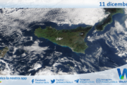 Meteo Sicilia: immagine satellitare Nasa di giovedì 11 dicembre 2025