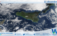 Meteo Sicilia: immagine satellitare Nasa di giovedì 11 dicembre 2025