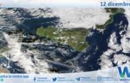 Meteo Sicilia: immagine satellitare Nasa di venerdì 12 dicembre 2025