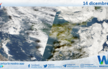 Meteo Sicilia: immagine satellitare Nasa di domenica 14 dicembre 2025