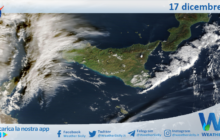 Meteo Sicilia: immagine satellitare Nasa di mercoledì 17 dicembre 2025