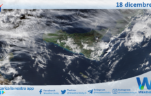 Meteo Sicilia: immagine satellitare Nasa di giovedì 18 dicembre 2025
