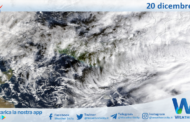 Meteo Sicilia: immagine satellitare Nasa di sabato 20 dicembre 2025