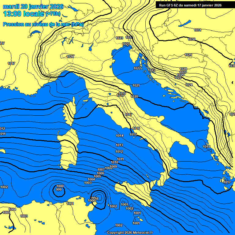 Sicilia: domenica instabile con scirocco in aumento. Poi tra lunedì e martedì atteso un ciclone Mediterraneo.