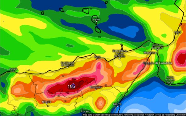Meteo Messina e provincia: secondo impulso freddo nel weekend, torna il maltempo con nevicate in montagna