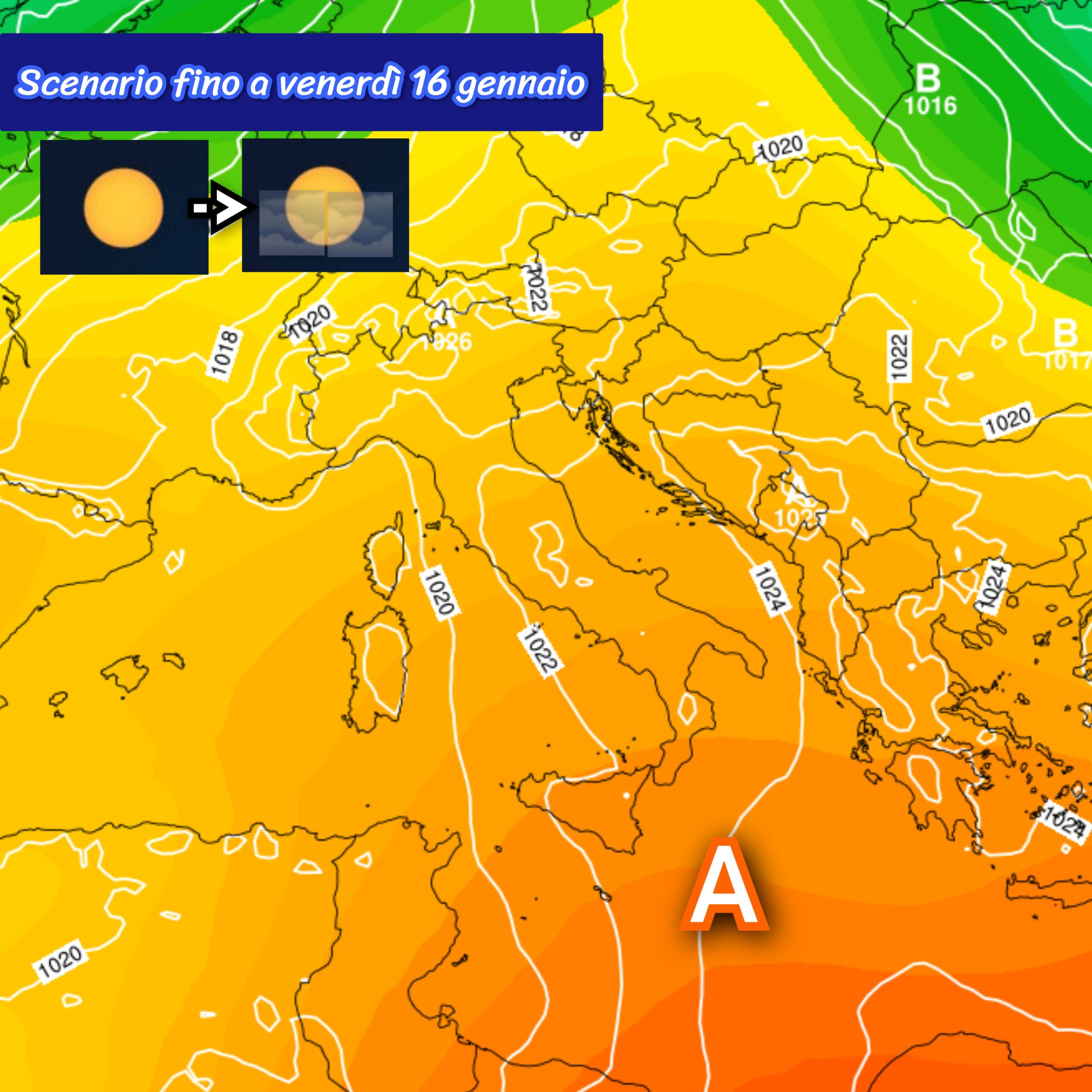 Meteo Messina e provincia: condizioni stabili fino a venerdì con temperature diurne in rialzo