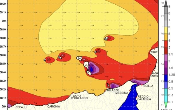 Meteo Messina e provincia: forte vento ed instabilità sparsa nel corso di giovedì