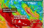 Sicilia, focus venti e mari: sabato 10 gennaio Maestrale intenso e mareggiate. In attenuazione da domenica