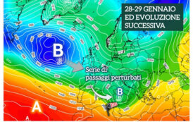 Sicilia: serie di perturbazioni atlantiche, fino al weekend attesi passaggi piovosi e venti anche forti