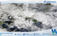 Meteo Sicilia: immagine satellitare Nasa di domenica 04 gennaio 2026