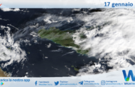 Meteo Sicilia: immagine satellitare Nasa di sabato 17 gennaio 2026