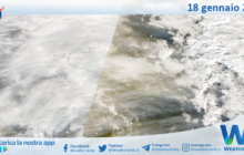 Meteo Sicilia: immagine satellitare Nasa di domenica 18 gennaio 2026