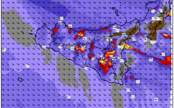 Meteo Sicilia: tempesta di vento e forti mareggiate nelle prossime ore.