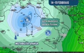 Sicilia: tempo instabile nel weekend e piogge sparse