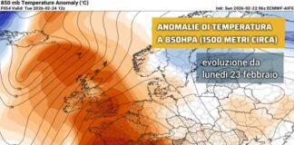 Sicilia: ultima settimana di febbraio con l’anticiclone. Tempo stabile e mite di giorno, con freddo notturno