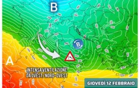 Sicilia: nuovi impulsi perturbati in settimana, il più intenso da giovedì con forte burrasca di Maestrale