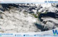 Meteo Sicilia: immagine satellitare Nasa di giovedì 05 febbraio 2026