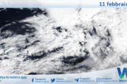 Meteo Sicilia: immagine satellitare Nasa di mercoledì 11 febbraio 2026
