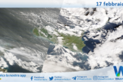 Meteo Sicilia: immagine satellitare Nasa di martedì 17 febbraio 2026