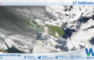 Meteo Sicilia: immagine satellitare Nasa di martedì 17 febbraio 2026